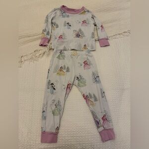 Pottery Barn Disney Princess PJs Ariel Jasmine Rapunzel Tiana Belle Cinderella